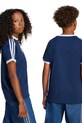 Дитяча бавовняна футболка adidas Originals JD0389 темно-синій