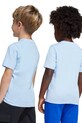 adidas tricou de bumbac pentru copii JI6679 albastru