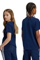 adidas Originals tricou de bumbac pentru copii IY7417 bleumarin