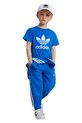 Детская хлопковая футболка adidas Originals IY2376