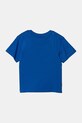 Мальчик Детская хлопковая футболка adidas Originals IY2376 голубой