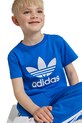 Детская хлопковая футболка adidas Originals IY2376