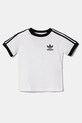 Детская хлопковая футболка adidas Originals хлопок белый JE0519