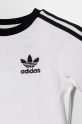 CHLAPEC Dětské bavlněné tričko adidas Originals JE0519 bílá