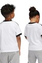 adidas Originals tricou de bumbac pentru copii JE0517 alb