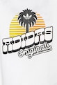 adidas Originals tricou de bumbac pentru copii alb JD0371