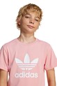 Дитяча бавовняна футболка adidas Originals JC9188