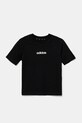 adidas tricou de bumbac pentru copii JC9753 negru SS25