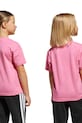 adidas tricou de bumbac pentru copii JC9718 roz