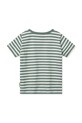 Băieți Liewood tricou de bumbac pentru copii Apia Placement Shortsleeve T-shirt LW19844 verde