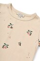Liewood tricou de bumbac pentru copii Apia Printed Shortsleeve T-shirt bej LW19845