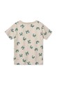 Băieți Liewood tricou de bumbac pentru copii Apia Printed Shortsleeve T-shirt LW19845 verde