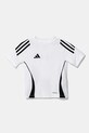 Detské tričko adidas Performance okrúhly biela IS1033