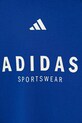 Παιδικό βαμβακερό μπλουζάκι adidas μπλε JC7615