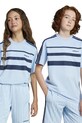 Дитяча футболка adidas Originals аплікація блакитний JC9043