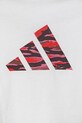 adidas t-shirt in cotone per bambini bianco JI6729