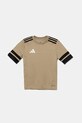Detské tričko adidas Performance JP3415 hnedá SS25