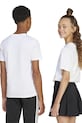adidas tricou de bumbac pentru copii JI6672 alb