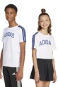 adidas gyerek pamut póló pamut fehér JI6674