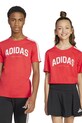 adidas tricou de bumbac pentru copii imprimeu rosu JI6673