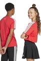 adidas tricou de bumbac pentru copii JI6673 rosu