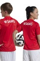 adidas Performance tricou copii JJ5123 rosu
