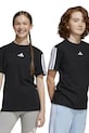 adidas tricou din bumbac imprimeu negru JD6487