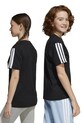 Бавовняна футболка adidas JD6487 чорний
