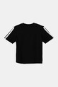 Хлопчик Бавовняна футболка adidas JD6487 чорний