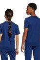 adidas tricou de bumbac pentru copii JY0613 bleumarin