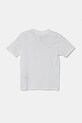 Chłopiec adidas t-shirt bawełniany dziecięcy JC9774 biały