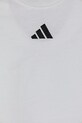 adidas t-shirt bawełniany dziecięcy biały JC9774