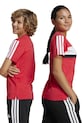 Dětské bavlněné tričko adidas JI6213 červená
