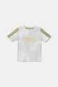 adidas tricou copii imprimeu bej JD0498