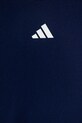 Otroška bombažna kratka majica adidas mornarsko modra JD0060