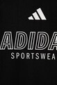 adidas tricou copii negru JI6178