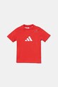 adidas tricou copii print rosu JD6014