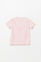 Guess t-shirt bawełniany dziecięcy H4BT01.I3Z14.PPYA różowy SS25
