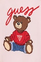 Chłopiec Guess t-shirt bawełniany dziecięcy H4BT01.I3Z14.PPYA różowy