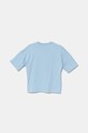 Băieți adidas Originals tricou de bumbac pentru copii JD2915 albastru