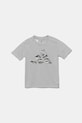 adidas t-shirt treningowy okrągły szary JI6107