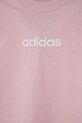 adidas tricou de bumbac pentru copii roz JC9750