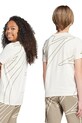 adidas Performance tricou de bumbac pentru copii JX1948 bej