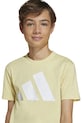Otroška bombažna kratka majica adidas JC9662