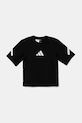 adidas t-shirt dziecięcy JD0017 czarny SS25
