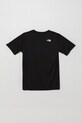 The North Face tricou copii TEEN NEW 24/7 SS TEE NF0A8DF2JK31 negru SS25