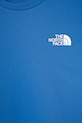 Băieți The North Face tricou copii TEEN S/S SIMPLE DOME TEE NF0A8DRPT4S1 albastru