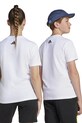 adidas tricou de bumbac pentru copii x Smiley World JJ3071 alb