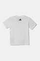 Мальчик Детская хлопковая футболка adidas x Smiley World JJ3071 белый