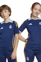 Дитяча футболка adidas Performance REAL круглий виріз темно-синій JE4197